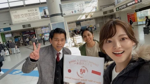 外国人社員の入国初日の手続き