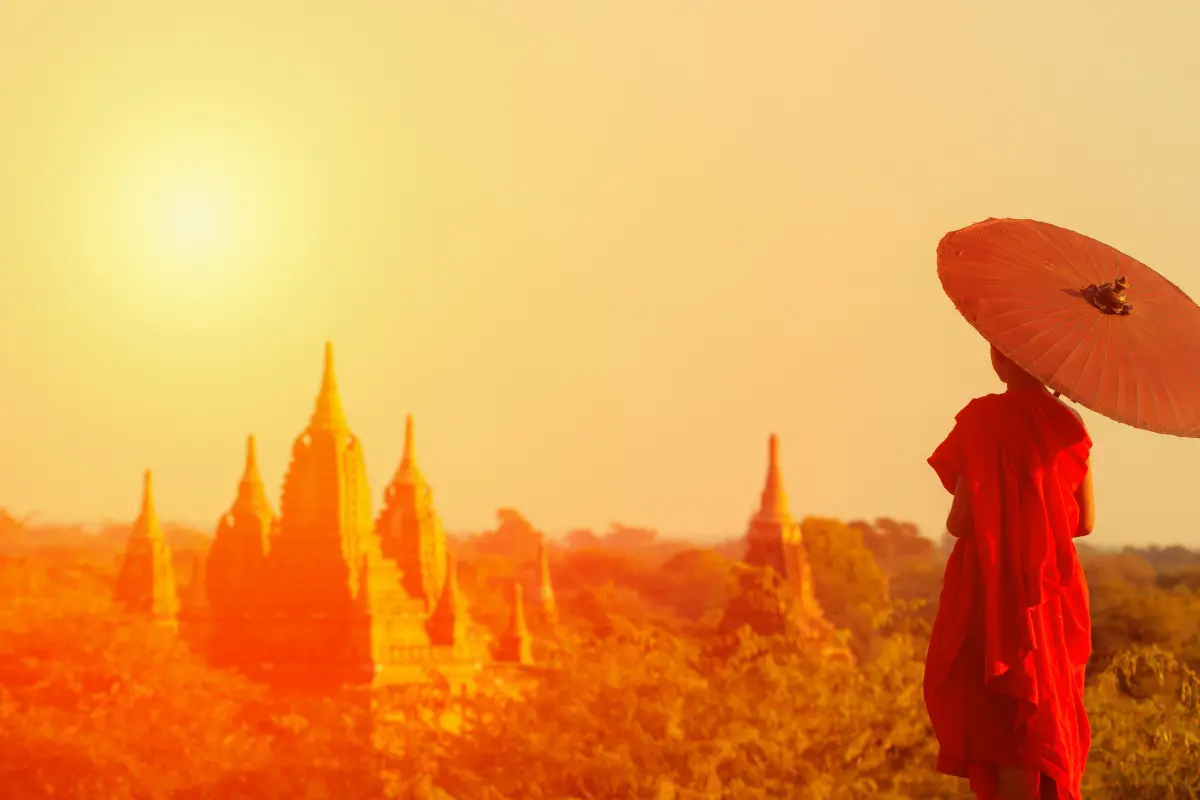 ミャンマーの有名観光地 バガン